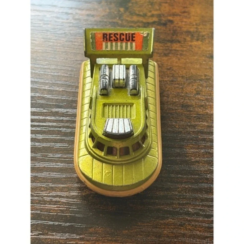1972 Matchbox Superfast Hovercraft No. 72 & 2 – Vintage Lesney Rescue Vehicle